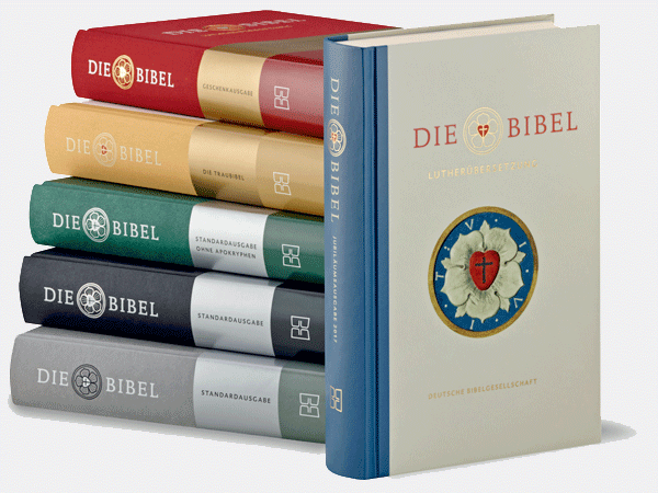 Luther Bibel 2017, typeset in DTL Documenta and DTL Caspari
