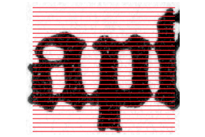 Vertical grid on Gutenberg’s 42-line Bibletype