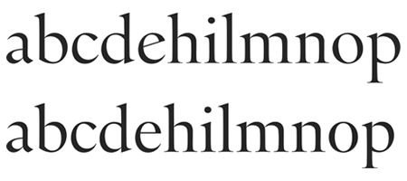 Archetype fonts