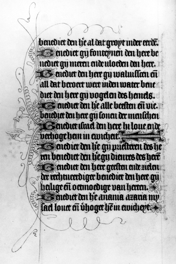 Dutch breviary from the mid-15th century