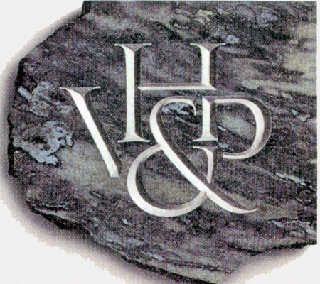 Logo designed and cut in granite by Frank E. Blokland (around 1990)